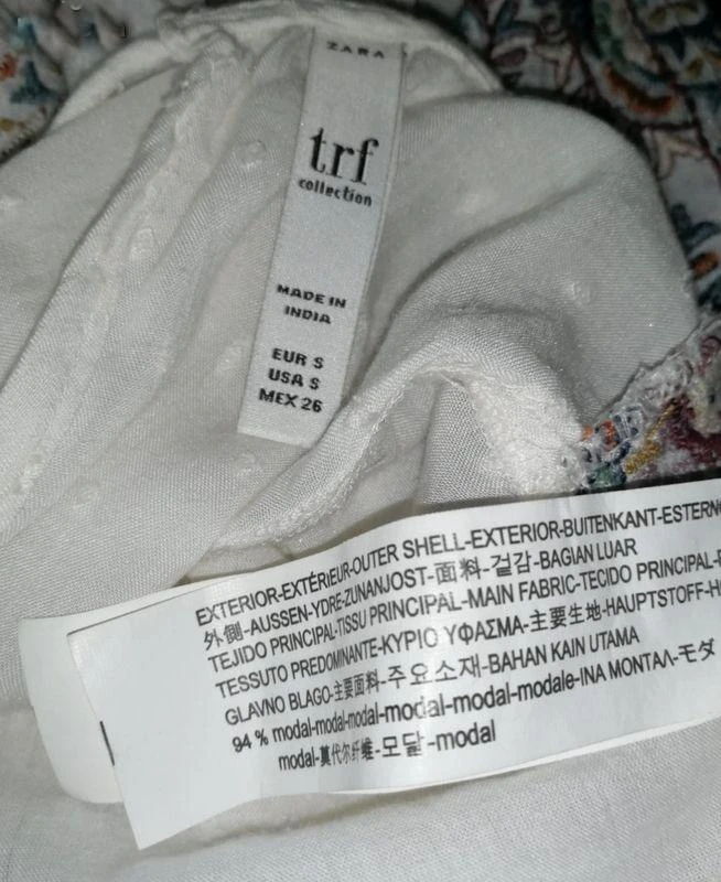 Bohemian chic white embroidered dress-like romper "Zara Trf"} – photo 4